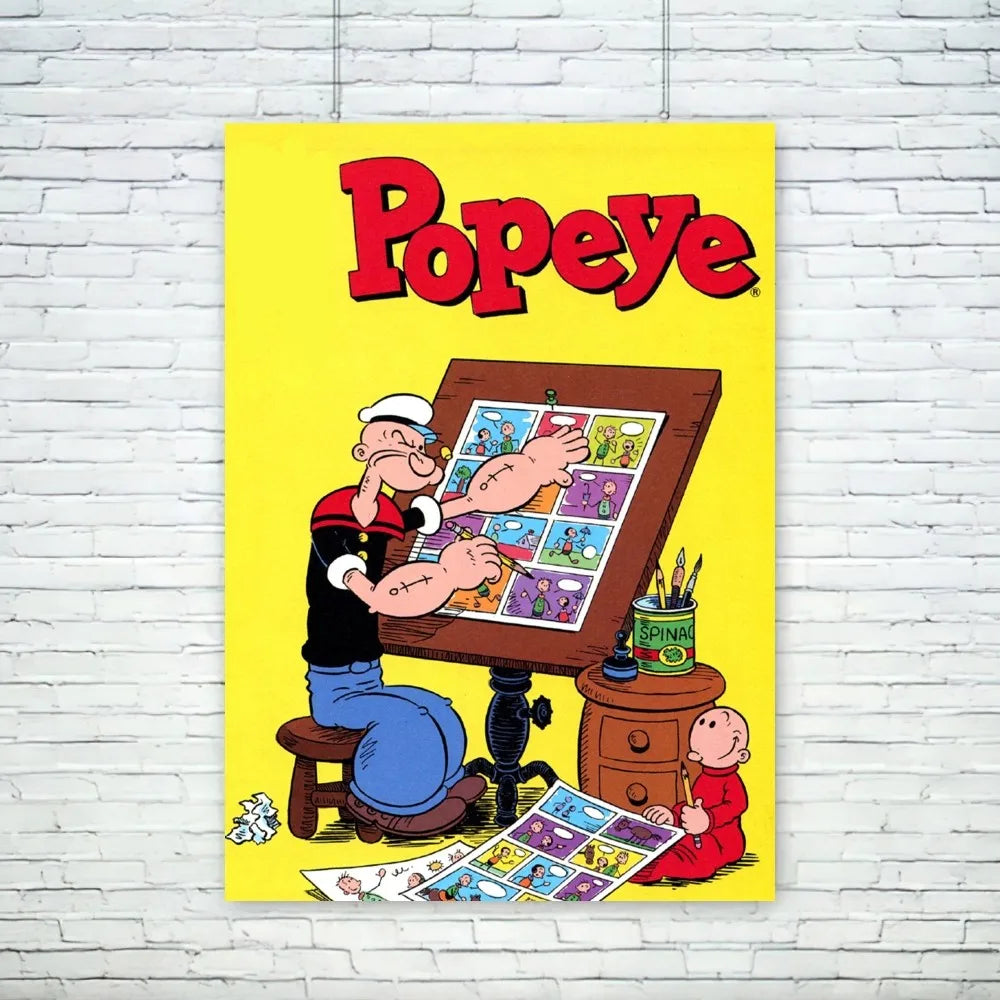 P-Popeye Poster