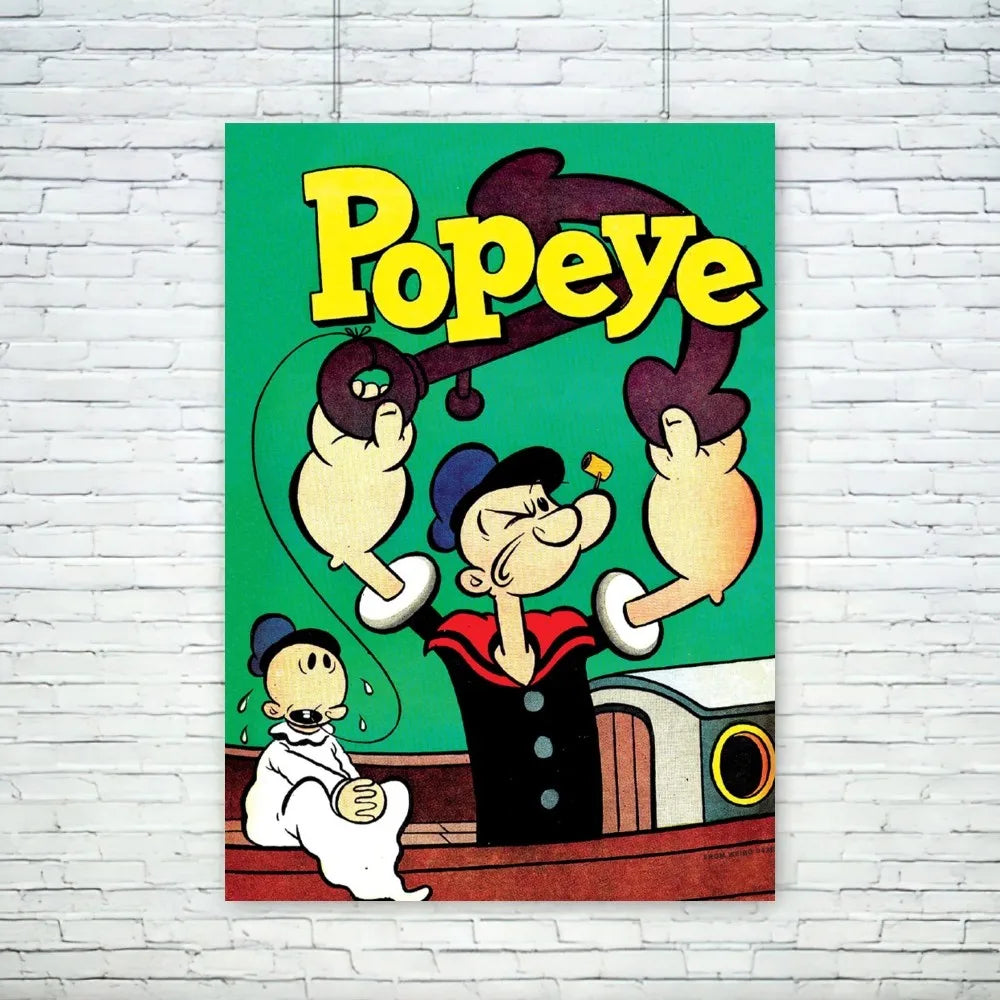 P-Popeye Poster