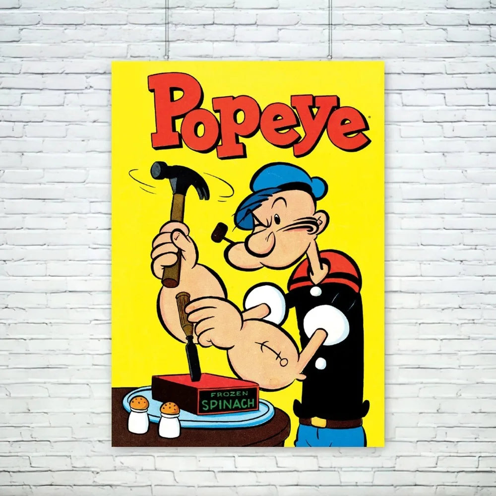 P-Popeye Poster