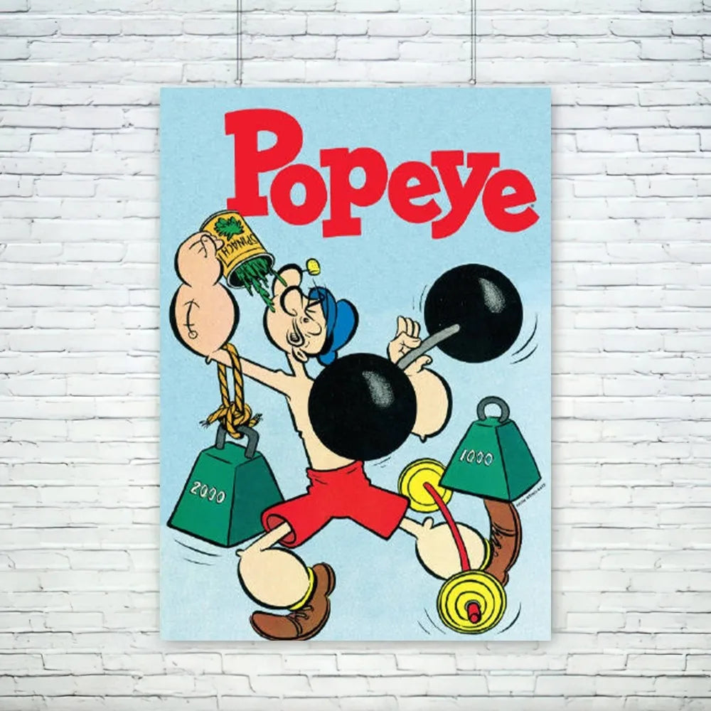 P-Popeye Poster