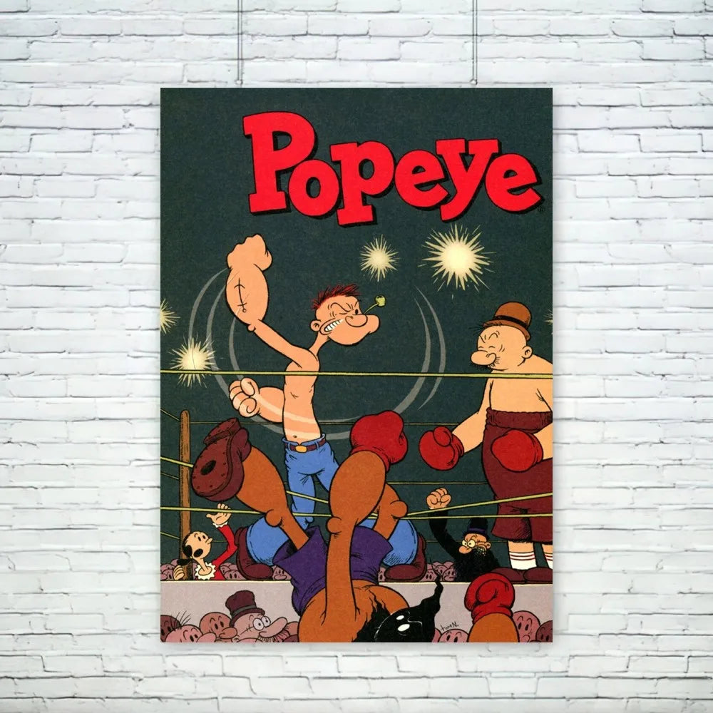 P-Popeye Poster