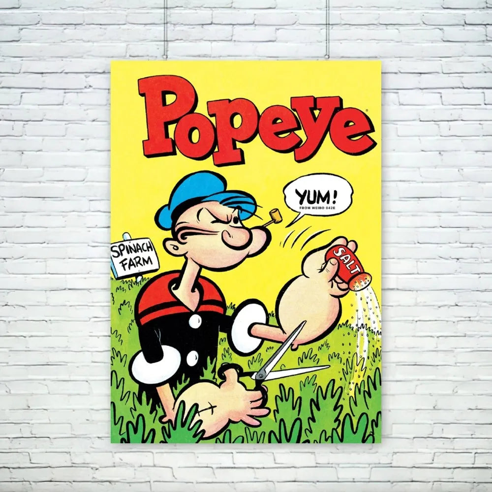 P-Popeye Poster