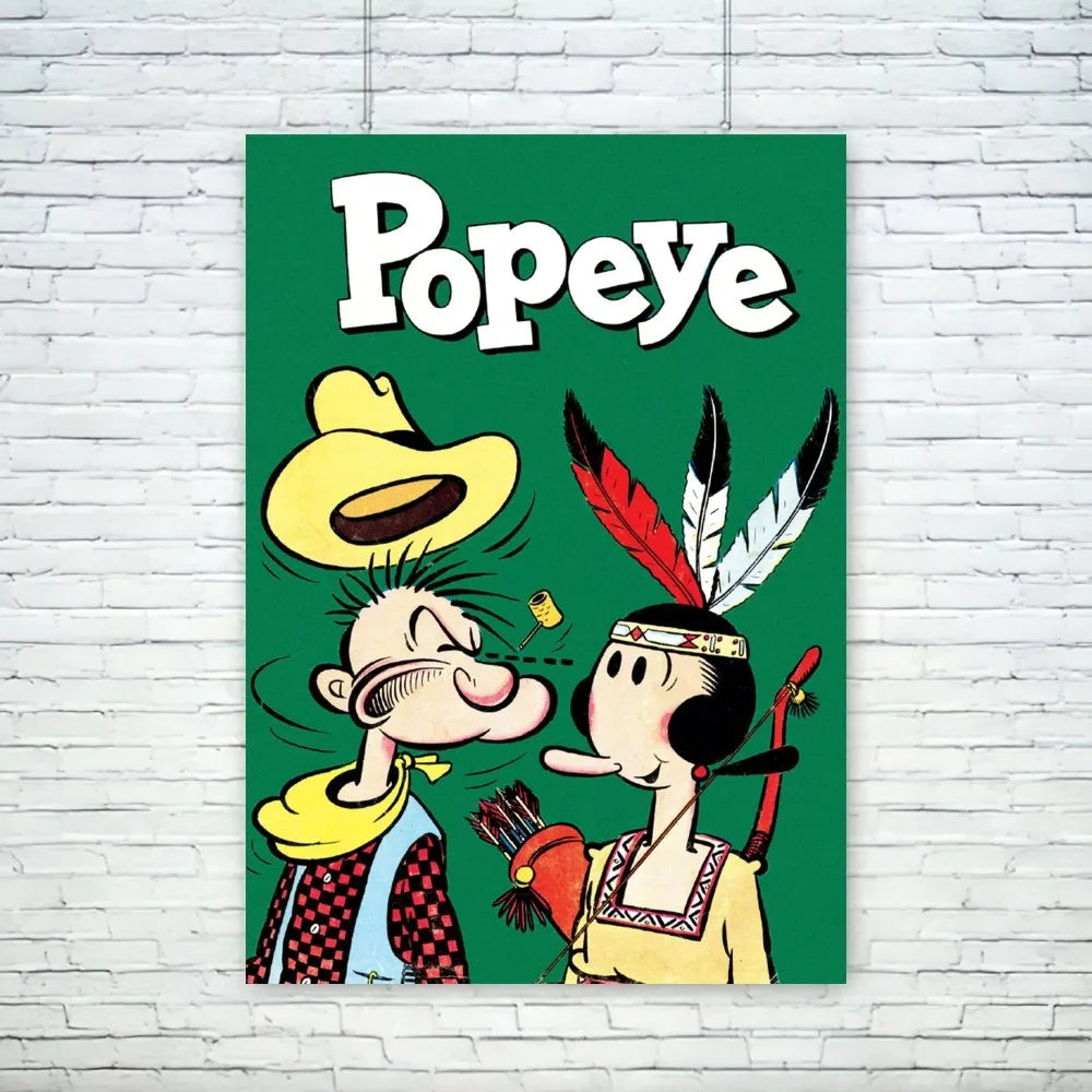 P-Popeye Poster